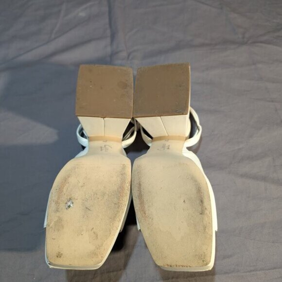 Circus NY by Sam Edelman Women's Miranda Two Piece Platform Sandals - White 9.5 - Picture 14 of 14